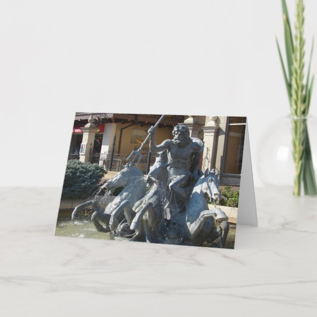 Cartão Plaza de Neptune Kansas (Frente)