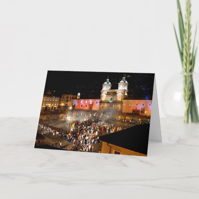 Cartão Plaza San Francisco (Frente)