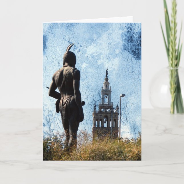 Cartão Plaza View, Aniversário (Frente)