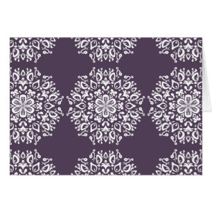 Cartão Plum Mandala