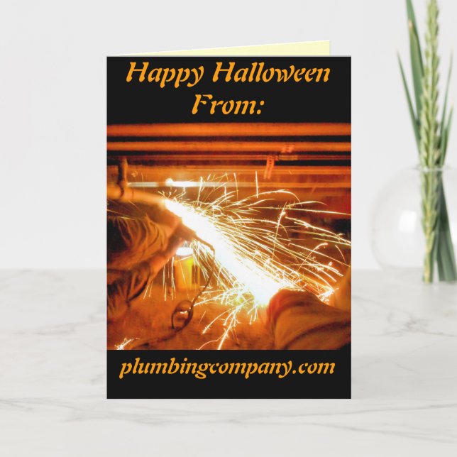 Cartão Plumbing Sparks Original (Frente)