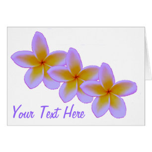 Cartão Plumeria