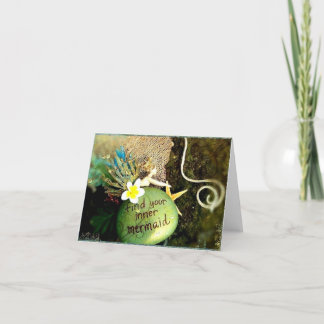 Cartão Plumeria Photo Art Notecard