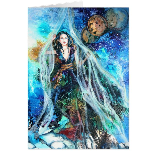 Cartão PMACarlson que parte o poster do véu (Frente)