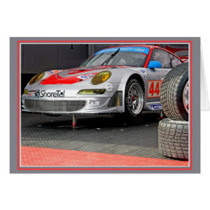 Cartão Pneus de chuva