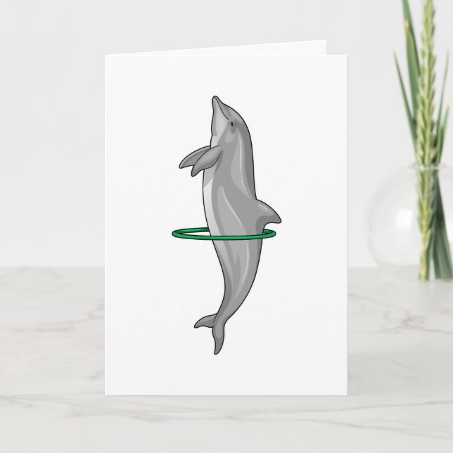 Cartão Pneus de ginástica Dolphin Esportes (Frente)