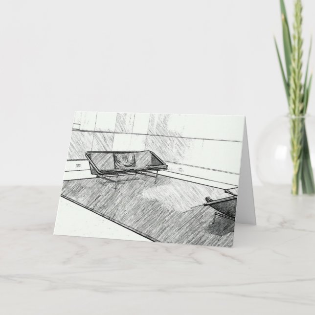 Cartão Pobre Amigo Aniversário (Frente)