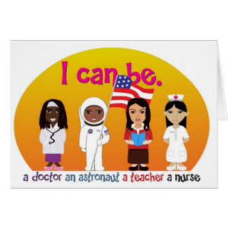 Cartão Poder da menina