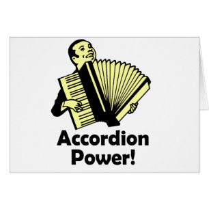 Cartão Poder do acordeão!