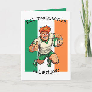Cartão Poder do Rugby Irlandês