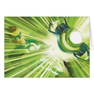 Cartão Poder verde da lanterna