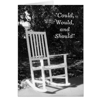 Cartão Poderia, faria e deveria