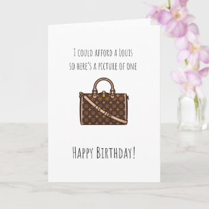 Cartão Podia pagar um Louis