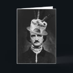 Cartão Poe Birthday<br><div class="desc">Have a noir Birthday.</div>