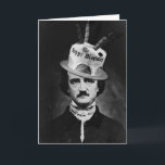 Cartão Poe Birthday<br><div class="desc">Have a noir Birthday.</div>
