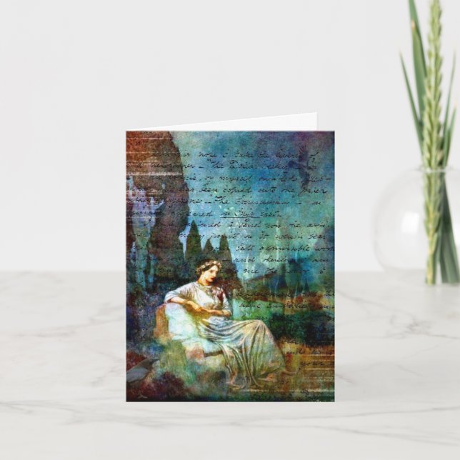 Cartão Poe Collage, Birthday (Frente)