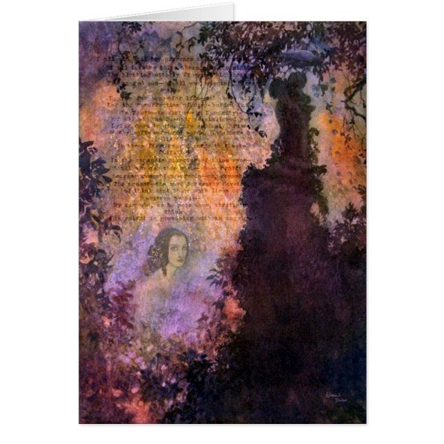 Cartão Poe Para A Colagem Digital Sra. Marie Louise (Shaw (Frente)