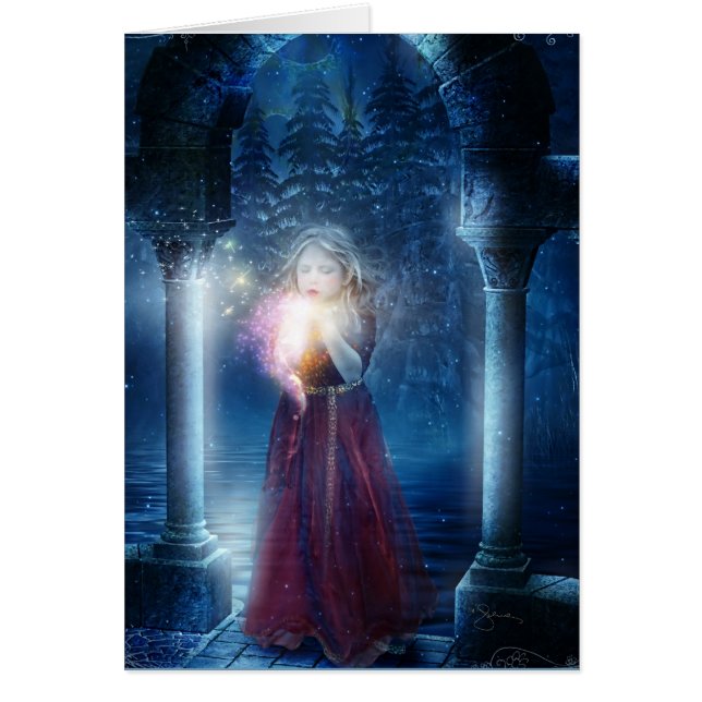 Cartão Poeira Dourado (Frente)