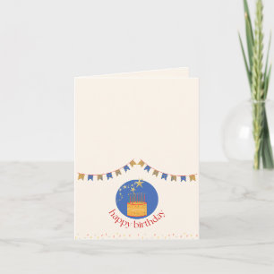 Cartão Poema Engraçado para a Mãe Aniversário