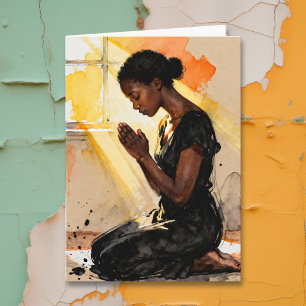 Cartão Poema Esperançoso sobre as Coisas Ficam Melhores