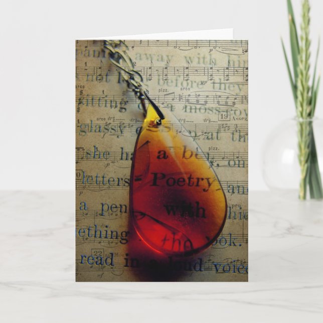 Cartão Poesia (Frente)
