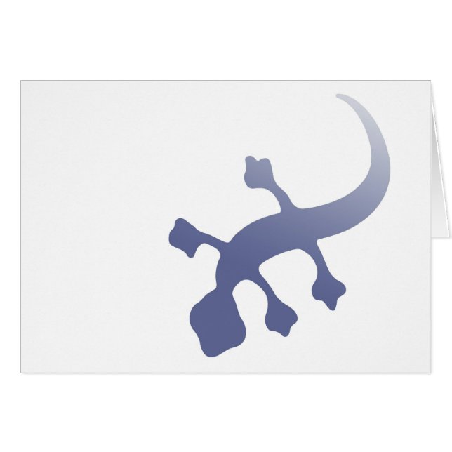 Cartão Poetica Gecko (Frente Horizontal)