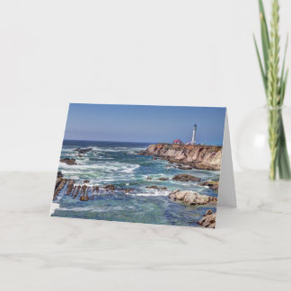 Cartão Point Arena Lighthouse Greeting Card