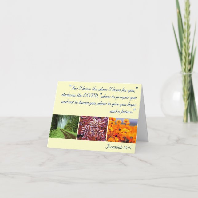 Cartão Pois eu conheço os planos... (Frente)