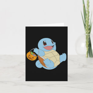 Cartão Pokémon Halloween Esquadrão Com Seu Truque Ou Trat