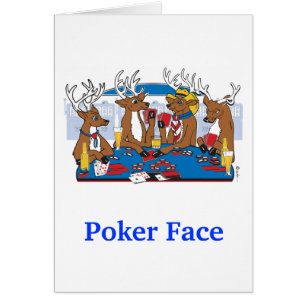 Cartão Poker Face Veer