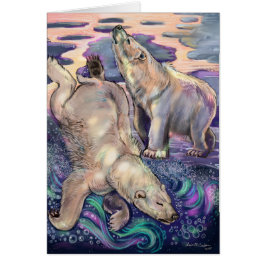 Cartão Polar Bear Magic