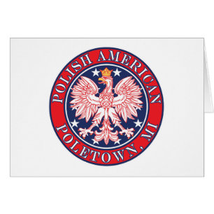 Cartão Poletown Michigan Polska
