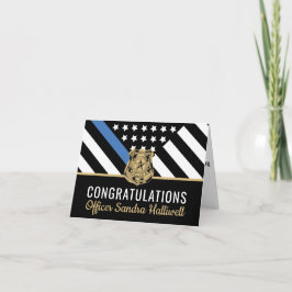 Cartão Polícia do Oficial de Polícia