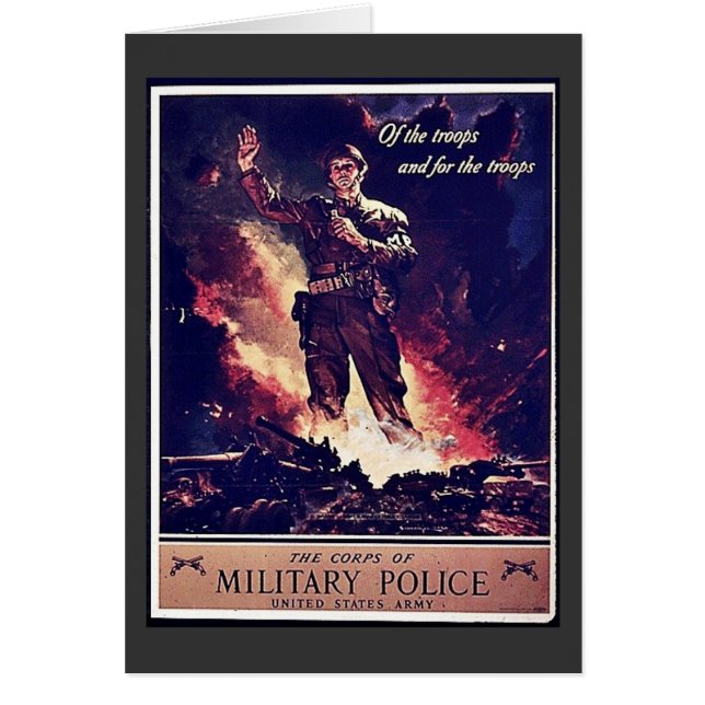 Cartão Polícia militar (Frente)