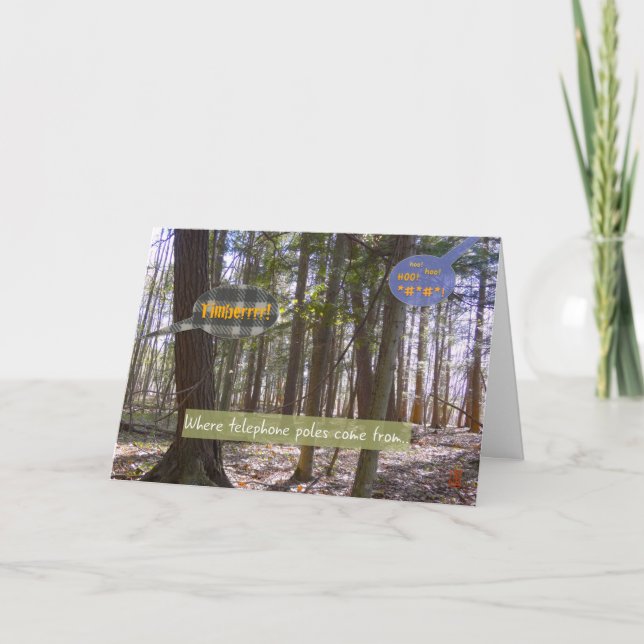 Cartão Policiais de Telefone a Pensar em ti (Frente)