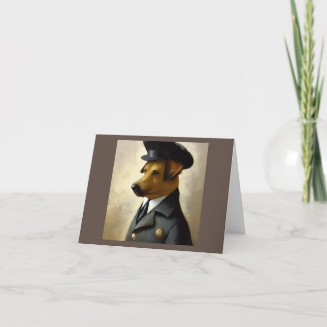 Cartão Policial do Cão (Frente)