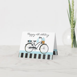 Cartão Polka Dot Bike