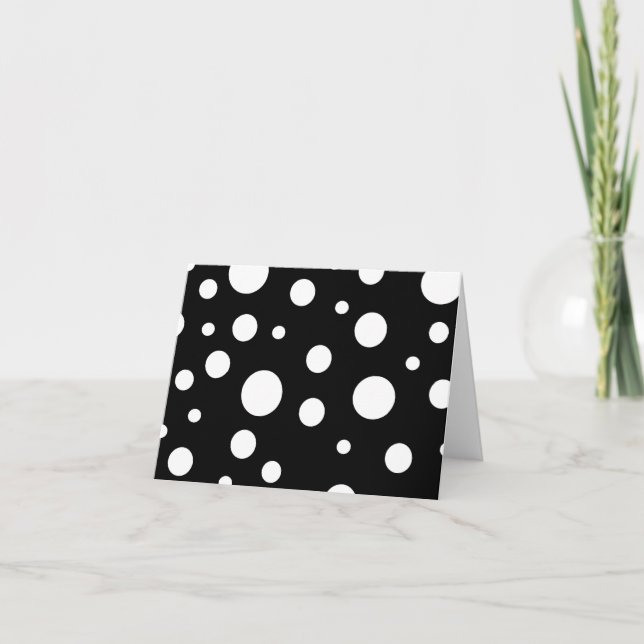 Cartão Polka Dot Notecard (Frente)