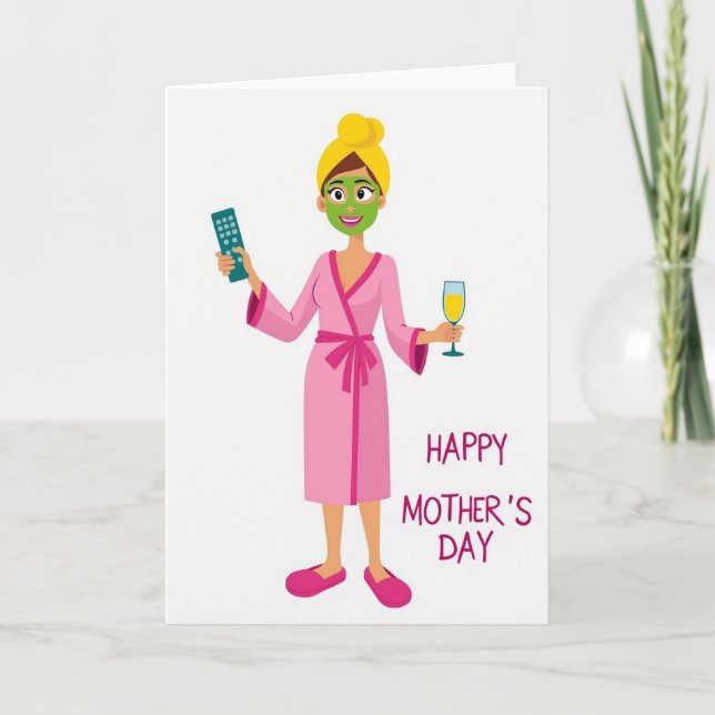 Cartão Polka Dot Relaxation Card (Frente)