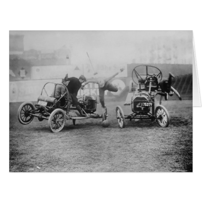 Cartão Pólo de Carro Automático, Motores Extremos Coney I (Frente horizontal)