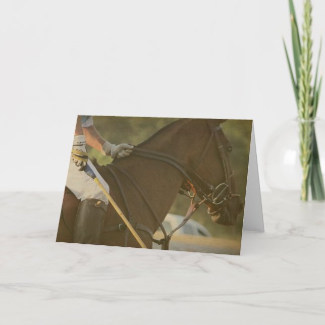 Cartão Polo Horse (Frente)