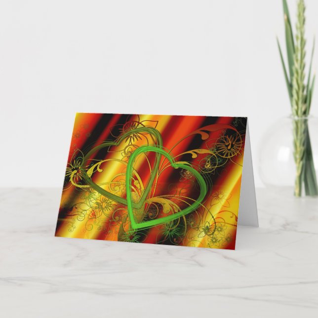 Cartão Polonês - Eu amo você (Frente)