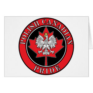 Cartão Polonês redondo