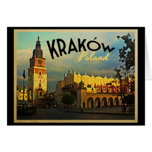Cartão Polônia de Krakow