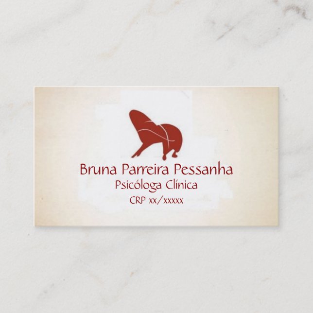Cartão Poltrona Psicanalista (Frente)
