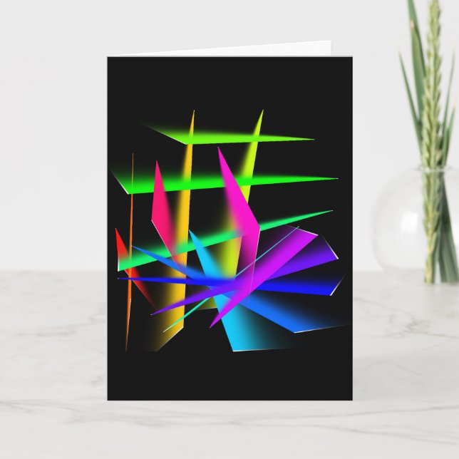 Cartão Polyhedron theme 1 (Frente)