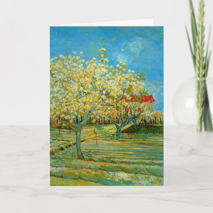 Cartão Pomar em Flor por Vincent van Gogh
