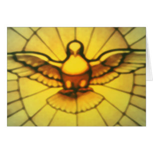 Cartão Pomba do Espírito Santo