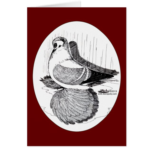 Cartão Pombo De Engorda De Fada 1978 (Frente)