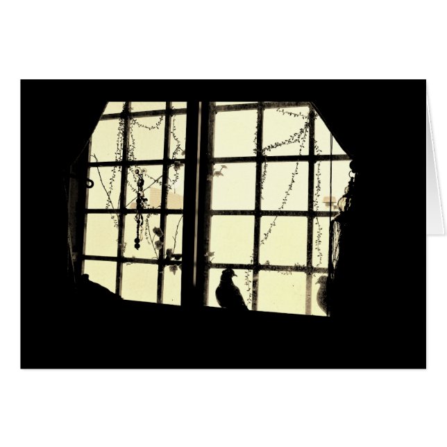 Cartão Pombo Refletivo (Frente Horizontal)